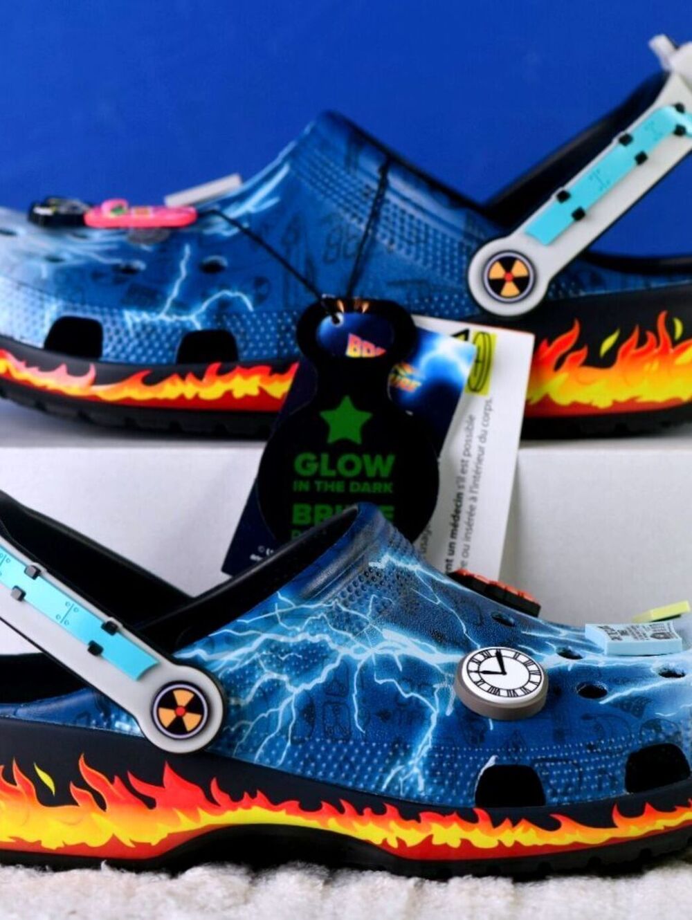 New! Size: 8 Men/10 Women | Crocs Back to The Future Clogs